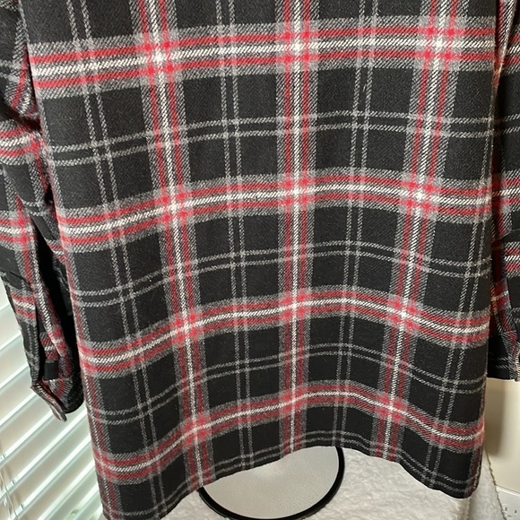 AVENUE Wool Lined Flannel Long Sleeve Size 14/16 - Picture 8 of 10
